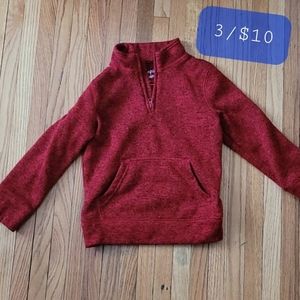 🐿 Boys Quarter Zip Sweater
